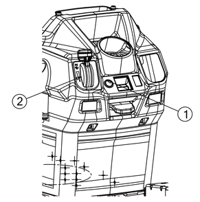 Cable Accessories Diagram and Parts List for XT1-LT42KH (13AOA9TSA10)(2022) Cub Cadet Lawn Tractor